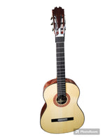 ANTONIO DE TOLEDO MODELO F17 GUITARRA FLAMENCA NEGRA DE PALO SANTO SANTOS ATF-17N SANTOS