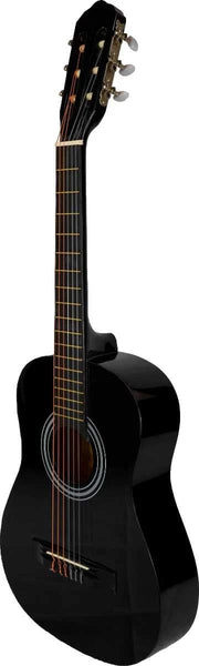 GUITARRA CLÁSICA ROCÍO C16 (3/4) TAMAÑO CADETE 90 CMS NEGRO