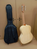 🎸 GUITARRA CLÁSICA ESPAÑOLA CARO – MODELO ESTUDIO Tamaño Adulto 4/4 NATURAL / BLANCA / BLANCA