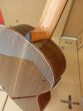 Guitarra Flamenca Caro Modelo FPLN DE PALOSANTO amplificada con previo MD100