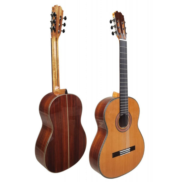 ANTONIO DE TOLEDO MODELO AT-15C TAPA MACIZA DE CEDRO Y FONDO Y AROS DE PALOSANTO