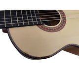 Antonio de Toledo ATF-16B – Guitarra Flamenca Blanca de Ciprés laminado