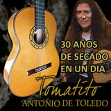 🎸 Antonio de Toledo • Modelo Tomatito Andalucía Guitarra Flamenca Blanca de Ciprés – Acabado Natural