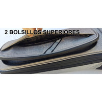 CIBELES C130.324GR-E Funda para Guitarra ELECTRICA Gris de Proteccion Superior y 5 Bolsillos