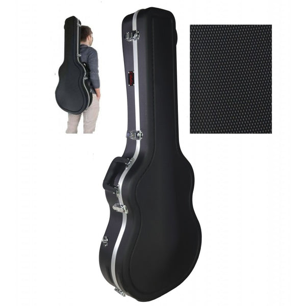 Cibeles C210.003C-N Estuche Clasica con Forma ABS Negro Rugoso