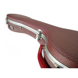 CIBELES C230.015R Estuche ABS Clasica Rojo Cuadritos Rojo/Gris