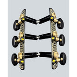 Clavijero de Precisión Aparicio B&C Modelo Toledo Oro/Negro con Palomillas de Ébano y Postes Negros