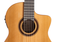 GUITARRA CLÁSICA ADMIRA GRANADA ELECTRIFICADA FISHMAN CUTAWAY ESTRECHA SERIE CONSERVATORIO