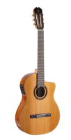 GUITARRA CLÁSICA ADMIRA GRANADA ELECTRIFICADA FISHMAN CUTAWAY ESTRECHA SERIE CONSERVATORIO