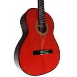 Antonio de Toledo ATF-16NR – Guitarra Flamenca Negra de Palosanto en Rojo
