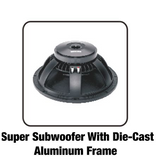 SUBWOOFER PA ACTIVO EK AUDIO M21KS18P