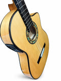 Guitarra Flamenca Martínez MF5 CE NAC Serie José Rincón de Ciprés con Double MD100