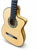 Guitarra Flamenca Martínez MF5 CE NAC Serie José Rincón de Ciprés con Double MD100