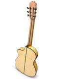 Guitarra Flamenca Martínez MF5 CE NAC Serie José Rincón de Ciprés con Double MD100