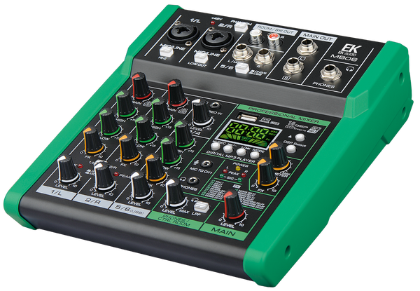 MESA DE MEZCLAS EK CON EFECTOS MB06