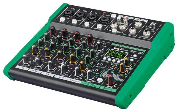 MESA DE MEZCLAS EK CON EFECTOS MB08