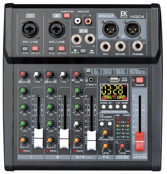 MESA DE MEZCLAS EK CON EFECTOS MQ4