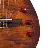 Guitarra Ángel López SHERRY CE TB Guitarra Híbrida Nylon color Tobacco Sunburst