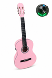 NUEVO MODELO Guitarra Rocío amplificada con OS1 color Rosa