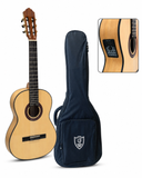 Pack Guitarra Caro modelo 82 amplificada con previo MD100 + Funda Strong Bag 15mm