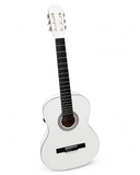 NUEVO MODELO Guitarra Rocío amplificada con OS1 color blanco