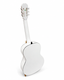 NUEVO MODELO Guitarra Rocío amplificada con OS1 color blanco