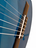 NUEVO MODELO Guitarra Rocío amplificada con OS1 color Azul