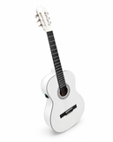 NUEVO MODELO Guitarra Rocío amplificada con OS1 color blanco