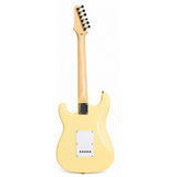 Guitarra Eléctrica Bones California Series B-SSS Yellow – Diseño Stratocaster con sonido versátil