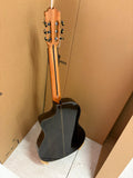 Martinez MF5 CE Guitarra Flamenca Palosanto caja estrecha con Cutaway EQ amplificada Double MD100
