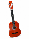 NUEVO MODELO Guitarra Rocío amplificada con OS1 en color Rojiza