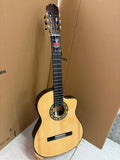 Martinez MF5 CE Guitarra Flamenca Palosanto caja estrecha con Cutaway EQ amplificada Double MD100