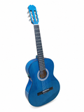 NUEVO MODELO Guitarra Rocío amplificada con OS1 color Azul