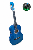 NUEVO MODELO Guitarra Rocío amplificada con OS1 color Azul
