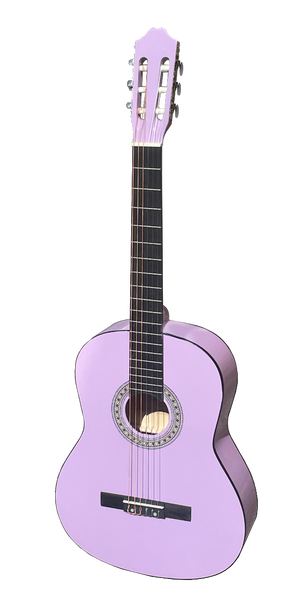 GUITARRA CLÁSICA ROCÍO C16 (3/4) TAMAÑO CADETE 90 CMS ROSA