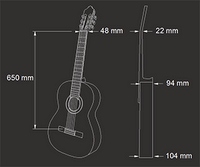 Guitarra clasica Azahar 102