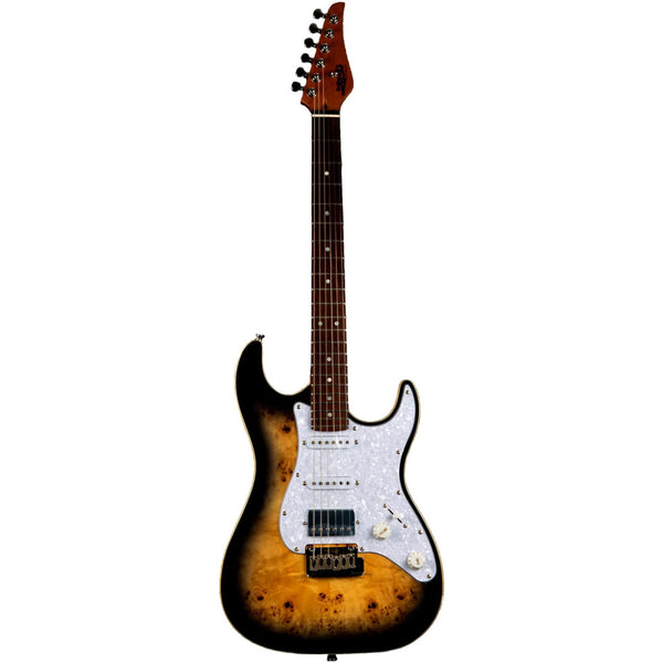 Guitarra Eléctrica Jet JS450-QTBR Transparent Brown