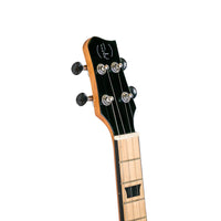 Ukelele Tenor Bones BT-1TG Verde Transparente Eléctrico