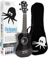 Ukelele Octopus Soprano UK-200BK Negro