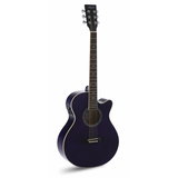 GUITARRA ACÚSTICA ADMIRA INDIANA MORADA BRILLO