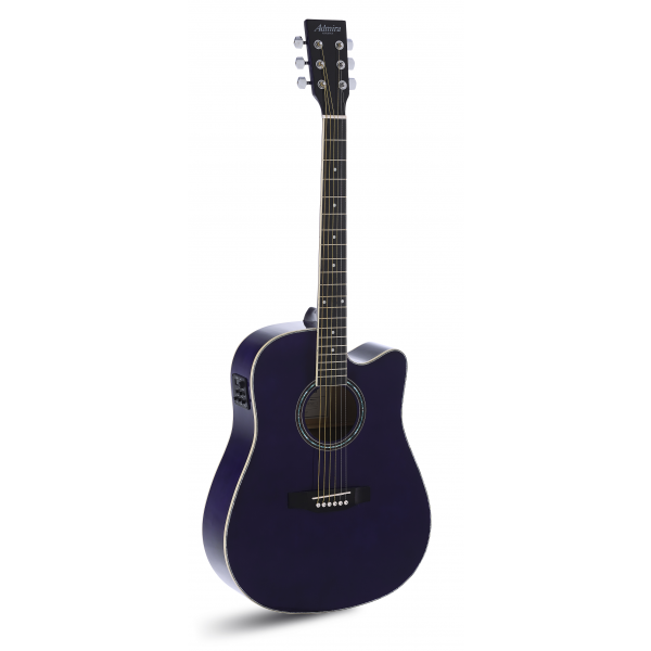 GUITARRA ACÚSTICA ADMIRA TENNESSEE MORADA SATINADA