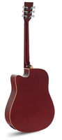 GUITARRA ACÚSTICA ADMIRA TENNESSEE ROJA BRILLO