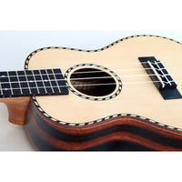 C380.103V Egmond Ukelele Soprano de Palosanto con Tapa Maciza