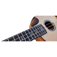 Egmond C380.107EQ Ukelele Soprano Amplificado de Koa y Tapa Maciza