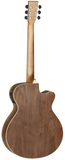 GUITARRA ACÚSTICA TANGLEWOOD DBTSFCEBWLH SUPER FOLK ZURDA NOGAL NEGRO