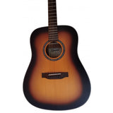 Egmond Guitarra Acustica AV-50 Sunburst Tapa Maciza Sun Burst