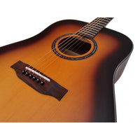 Egmond Guitarra Acustica AV-50 Sunburst Tapa Maciza Sun Burst