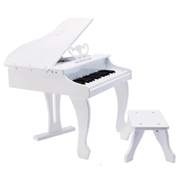 ELEGANT GRAND PIANO DE COLA ELÉCTRICO INFANTIL BLANCO