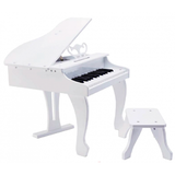 ELEGANT GRAND PIANO DE COLA ELÉCTRICO INFANTIL BLANCO