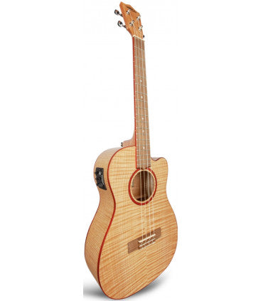 Ukelele Barítono Lanikai FM-CEB Flame Maple Electrificado